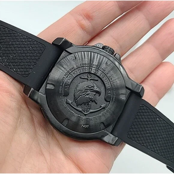 Luminox Anu4220 Navy Co Watch 45 Mm Stainless Steel Steel Case Sapphire Crystal - Picture 6 of 7